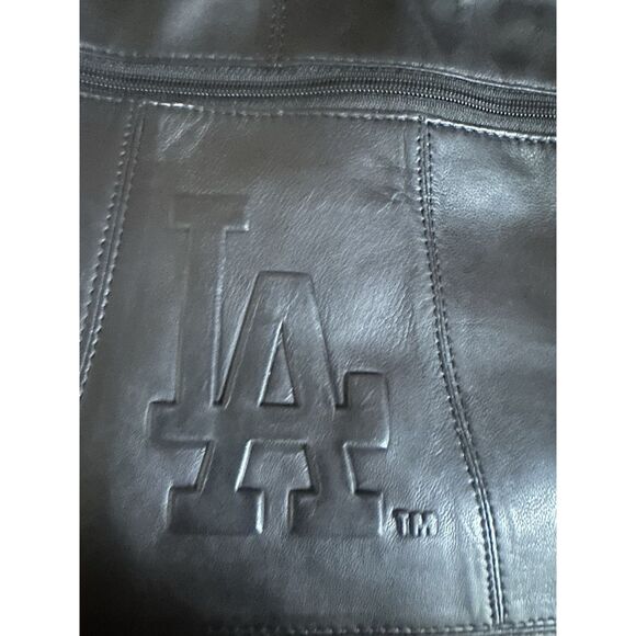 NWT MLB Merchandise Genuine Leather Backpack LA Dodgers Los Angeles Dodgers - Picture 1 of 9